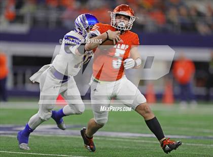 Thumbnail 3 in Kemp vs Brock (UIL 3A D1 Semifinal) photogallery.