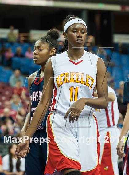 Thumbnail 2 in Berkeley vs. Pleasant Grove (CIF NorCal Regional D1 Final) photogallery.