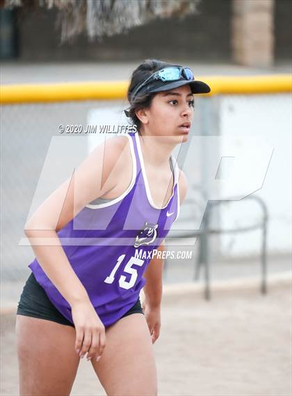 Thumbnail 3 in Millennium vs Verrado (OC Beach Invitational F2S Final) photogallery.