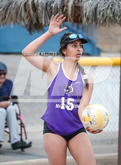 Thumbnail 1 in Millennium vs Verrado (OC Beach Invitational F2S Final) photogallery.