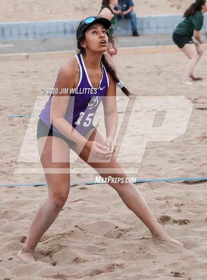 Thumbnail 3 in Millennium vs Verrado (OC Beach Invitational F2S Final) photogallery.