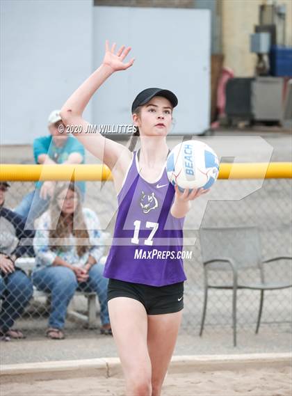 Thumbnail 2 in Millennium vs Verrado (OC Beach Invitational F2S Final) photogallery.