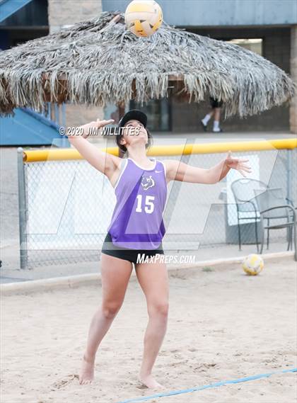 Thumbnail 2 in Millennium vs Verrado (OC Beach Invitational F2S Final) photogallery.