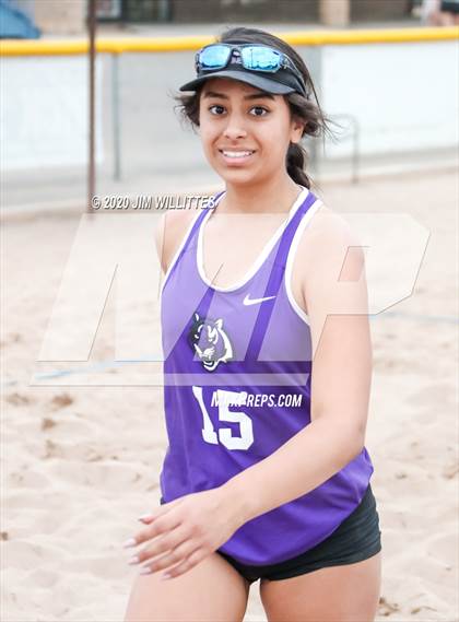 Thumbnail 1 in Millennium vs Verrado (OC Beach Invitational F2S Final) photogallery.