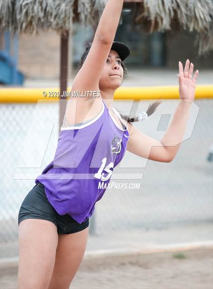 Thumbnail 2 in Millennium vs Verrado (OC Beach Invitational F2S Final) photogallery.