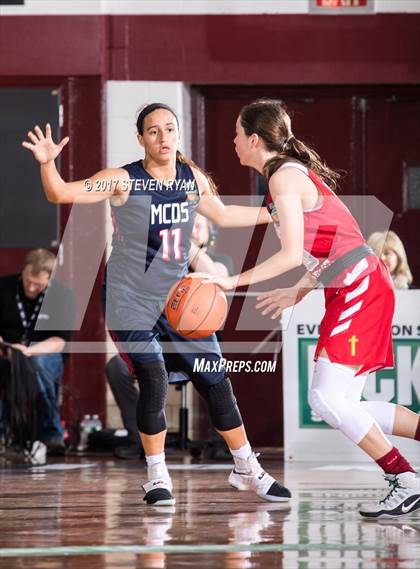 Thumbnail 2 in Seton Catholic vs. Miami Country Day (DICK'S National Tournament Semifinal) photogallery.