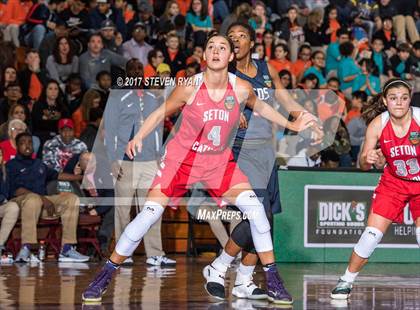 Thumbnail 1 in Seton Catholic vs. Miami Country Day (DICK'S National Tournament Semifinal) photogallery.
