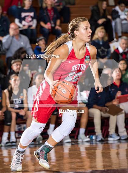 Thumbnail 2 in Seton Catholic vs. Miami Country Day (DICK'S National Tournament Semifinal) photogallery.