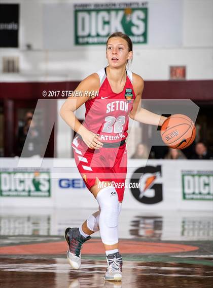 Thumbnail 2 in Seton Catholic vs. Miami Country Day (DICK'S National Tournament Semifinal) photogallery.