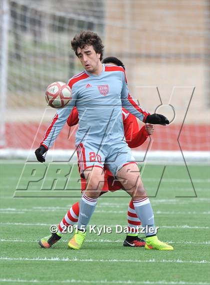 Thumbnail 3 in St. Thomas Catholic @ John Paul II (TAPPS Division 1 First Round) photogallery.