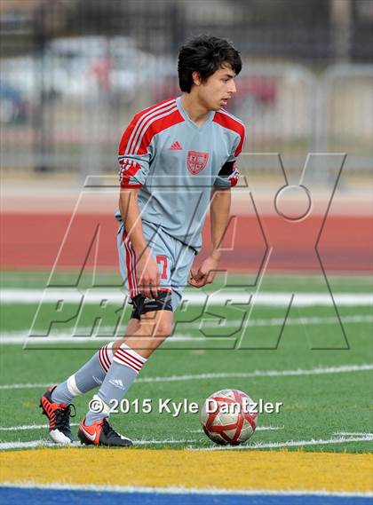 Thumbnail 3 in St. Thomas Catholic @ John Paul II (TAPPS Division 1 First Round) photogallery.