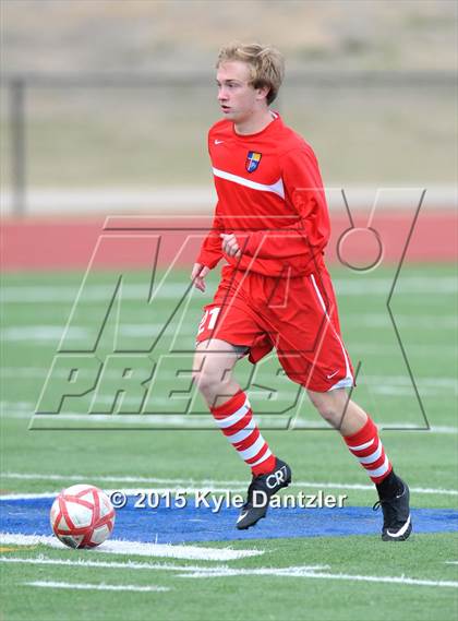 Thumbnail 3 in St. Thomas Catholic @ John Paul II (TAPPS Division 1 First Round) photogallery.