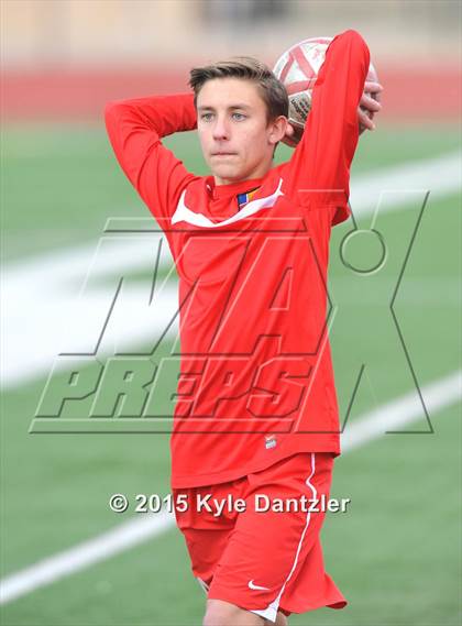 Thumbnail 3 in St. Thomas Catholic @ John Paul II (TAPPS Division 1 First Round) photogallery.