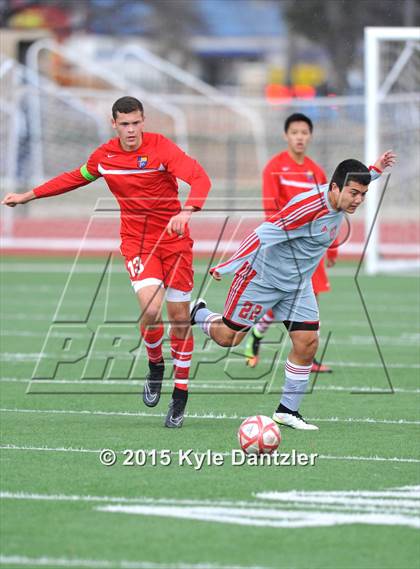 Thumbnail 3 in St. Thomas Catholic @ John Paul II (TAPPS Division 1 First Round) photogallery.