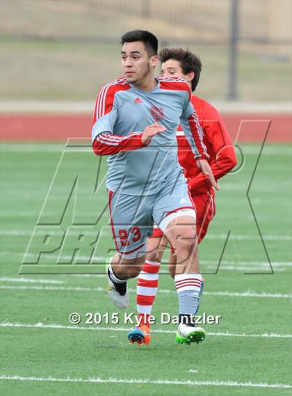 Thumbnail 3 in St. Thomas Catholic @ John Paul II (TAPPS Division 1 First Round) photogallery.