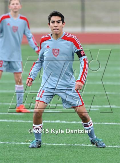 Thumbnail 2 in St. Thomas Catholic @ John Paul II (TAPPS Division 1 First Round) photogallery.