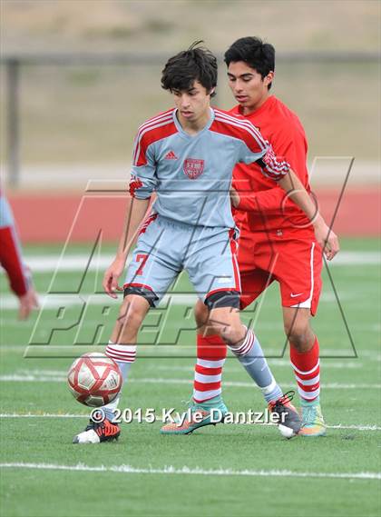 Thumbnail 3 in St. Thomas Catholic @ John Paul II (TAPPS Division 1 First Round) photogallery.