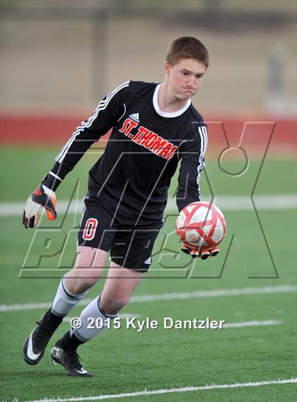 Thumbnail 3 in St. Thomas Catholic @ John Paul II (TAPPS Division 1 First Round) photogallery.