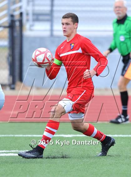 Thumbnail 3 in St. Thomas Catholic @ John Paul II (TAPPS Division 1 First Round) photogallery.