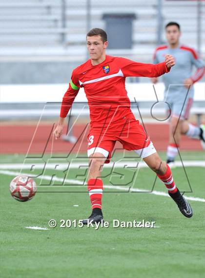 Thumbnail 2 in St. Thomas Catholic @ John Paul II (TAPPS Division 1 First Round) photogallery.