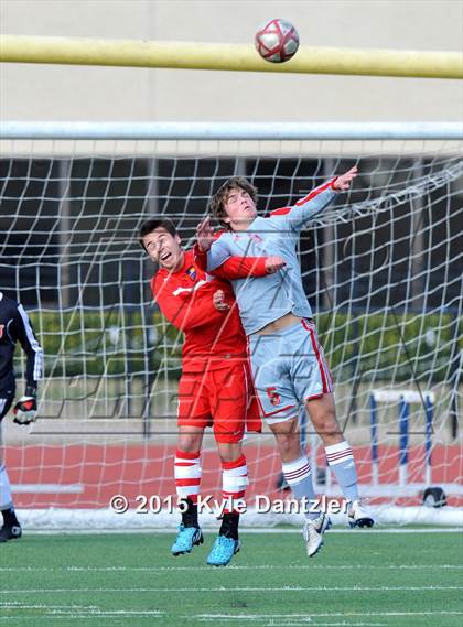 Thumbnail 2 in St. Thomas Catholic @ John Paul II (TAPPS Division 1 First Round) photogallery.