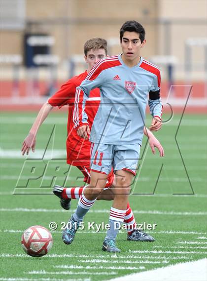 Thumbnail 1 in St. Thomas Catholic @ John Paul II (TAPPS Division 1 First Round) photogallery.
