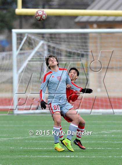 Thumbnail 2 in St. Thomas Catholic @ John Paul II (TAPPS Division 1 First Round) photogallery.