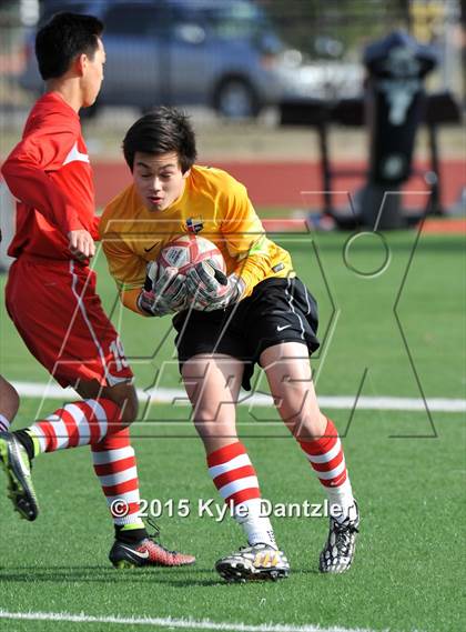 Thumbnail 1 in St. Thomas Catholic @ John Paul II (TAPPS Division 1 First Round) photogallery.