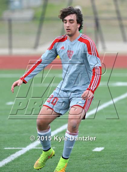 Thumbnail 3 in St. Thomas Catholic @ John Paul II (TAPPS Division 1 First Round) photogallery.