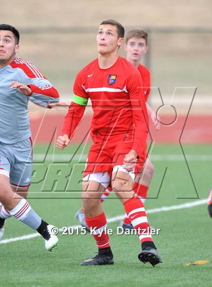 Thumbnail 1 in St. Thomas Catholic @ John Paul II (TAPPS Division 1 First Round) photogallery.