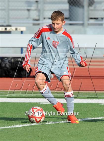 Thumbnail 2 in St. Thomas Catholic @ John Paul II (TAPPS Division 1 First Round) photogallery.