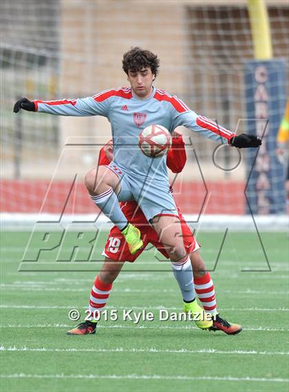 Thumbnail 2 in St. Thomas Catholic @ John Paul II (TAPPS Division 1 First Round) photogallery.