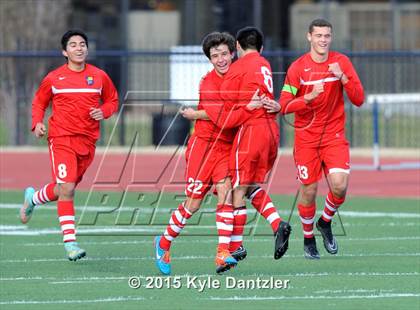 Thumbnail 2 in St. Thomas Catholic @ John Paul II (TAPPS Division 1 First Round) photogallery.