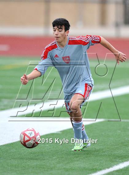 Thumbnail 2 in St. Thomas Catholic @ John Paul II (TAPPS Division 1 First Round) photogallery.