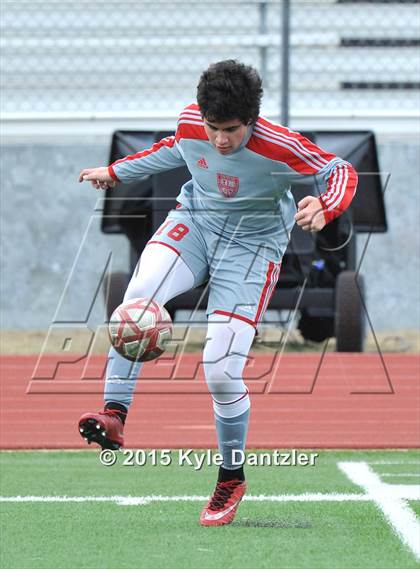 Thumbnail 2 in St. Thomas Catholic @ John Paul II (TAPPS Division 1 First Round) photogallery.