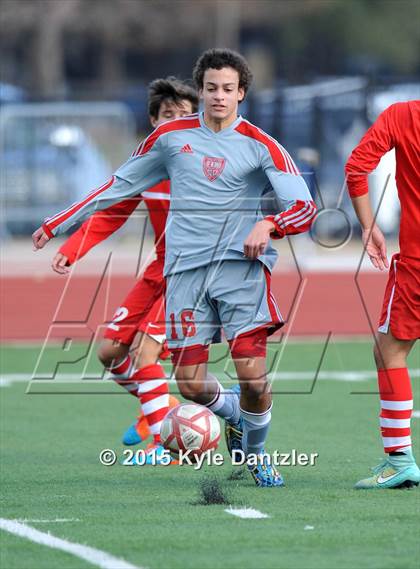Thumbnail 2 in St. Thomas Catholic @ John Paul II (TAPPS Division 1 First Round) photogallery.