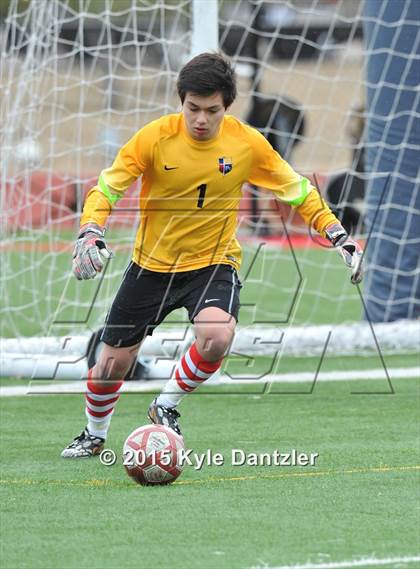 Thumbnail 2 in St. Thomas Catholic @ John Paul II (TAPPS Division 1 First Round) photogallery.