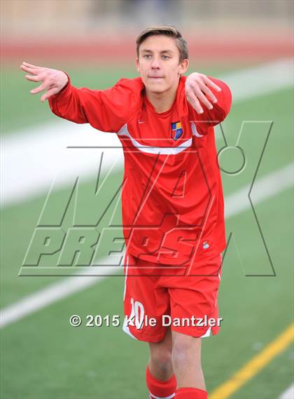 Thumbnail 3 in St. Thomas Catholic @ John Paul II (TAPPS Division 1 First Round) photogallery.