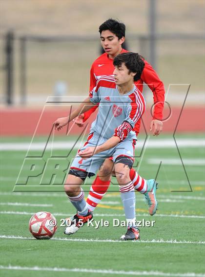 Thumbnail 2 in St. Thomas Catholic @ John Paul II (TAPPS Division 1 First Round) photogallery.