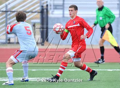 Thumbnail 1 in St. Thomas Catholic @ John Paul II (TAPPS Division 1 First Round) photogallery.