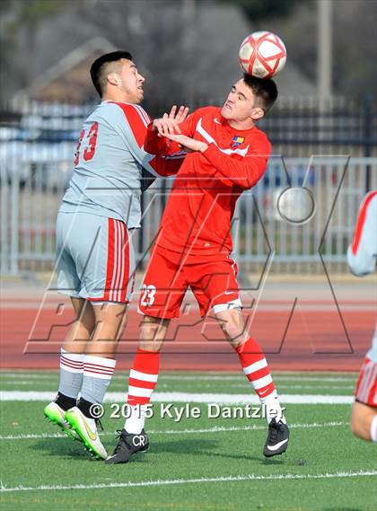 Thumbnail 3 in St. Thomas Catholic @ John Paul II (TAPPS Division 1 First Round) photogallery.