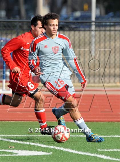Thumbnail 1 in St. Thomas Catholic @ John Paul II (TAPPS Division 1 First Round) photogallery.