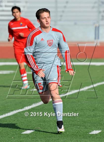 Thumbnail 2 in St. Thomas Catholic @ John Paul II (TAPPS Division 1 First Round) photogallery.