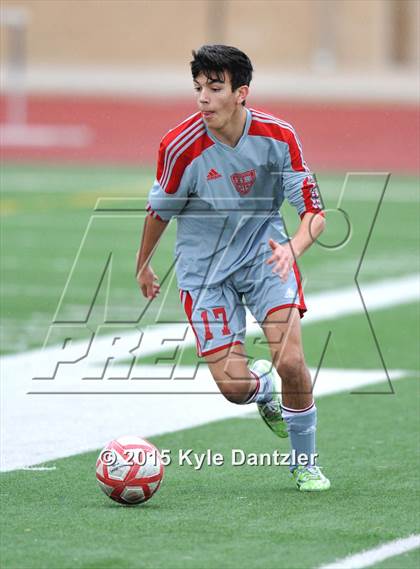 Thumbnail 3 in St. Thomas Catholic @ John Paul II (TAPPS Division 1 First Round) photogallery.