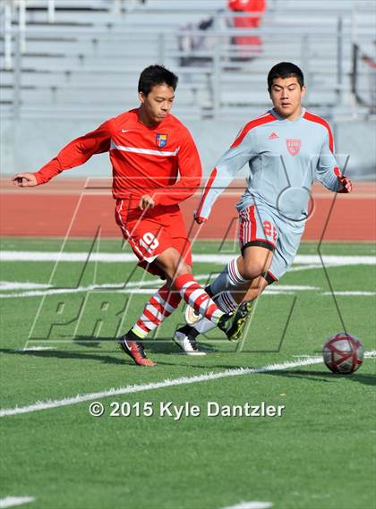 Thumbnail 2 in St. Thomas Catholic @ John Paul II (TAPPS Division 1 First Round) photogallery.