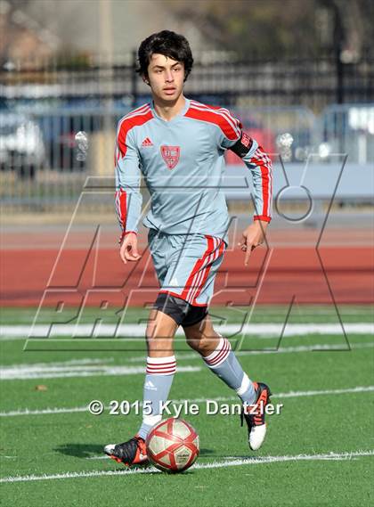 Thumbnail 2 in St. Thomas Catholic @ John Paul II (TAPPS Division 1 First Round) photogallery.
