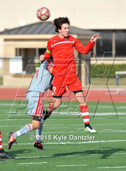 Thumbnail 2 in St. Thomas Catholic @ John Paul II (TAPPS Division 1 First Round) photogallery.