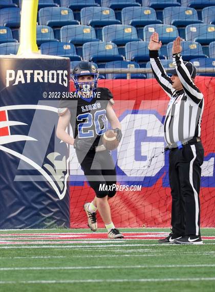 Thumbnail 1 in West Boylston vs.  St. Bernard's Central Catholic (MIAA Division 7 Final) photogallery.