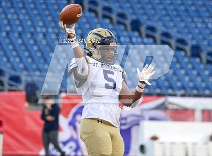 Thumbnail 2 in West Boylston vs.  St. Bernard's Central Catholic (MIAA Division 7 Final) photogallery.