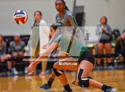 Thumbnail 2 in Reagan [Ronald] vs Johnson (NEISD Volleyball Tournament) photogallery.